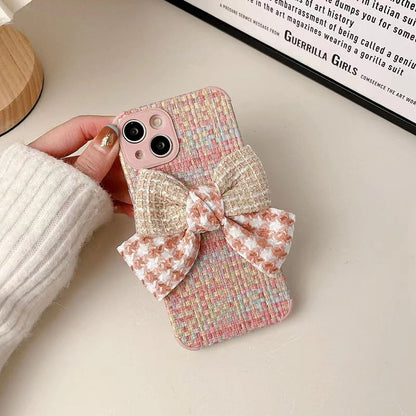 Bow fashion Anti-fall phone case