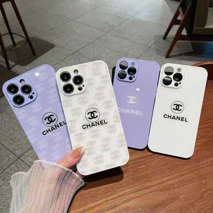 Luxury glass phone case