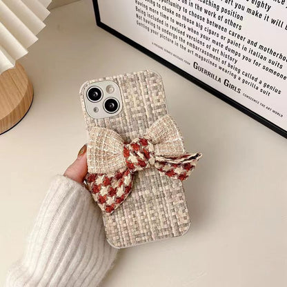 Bow fashion Anti-fall phone case