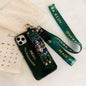 Bee Wristband Lanyard Phone Case