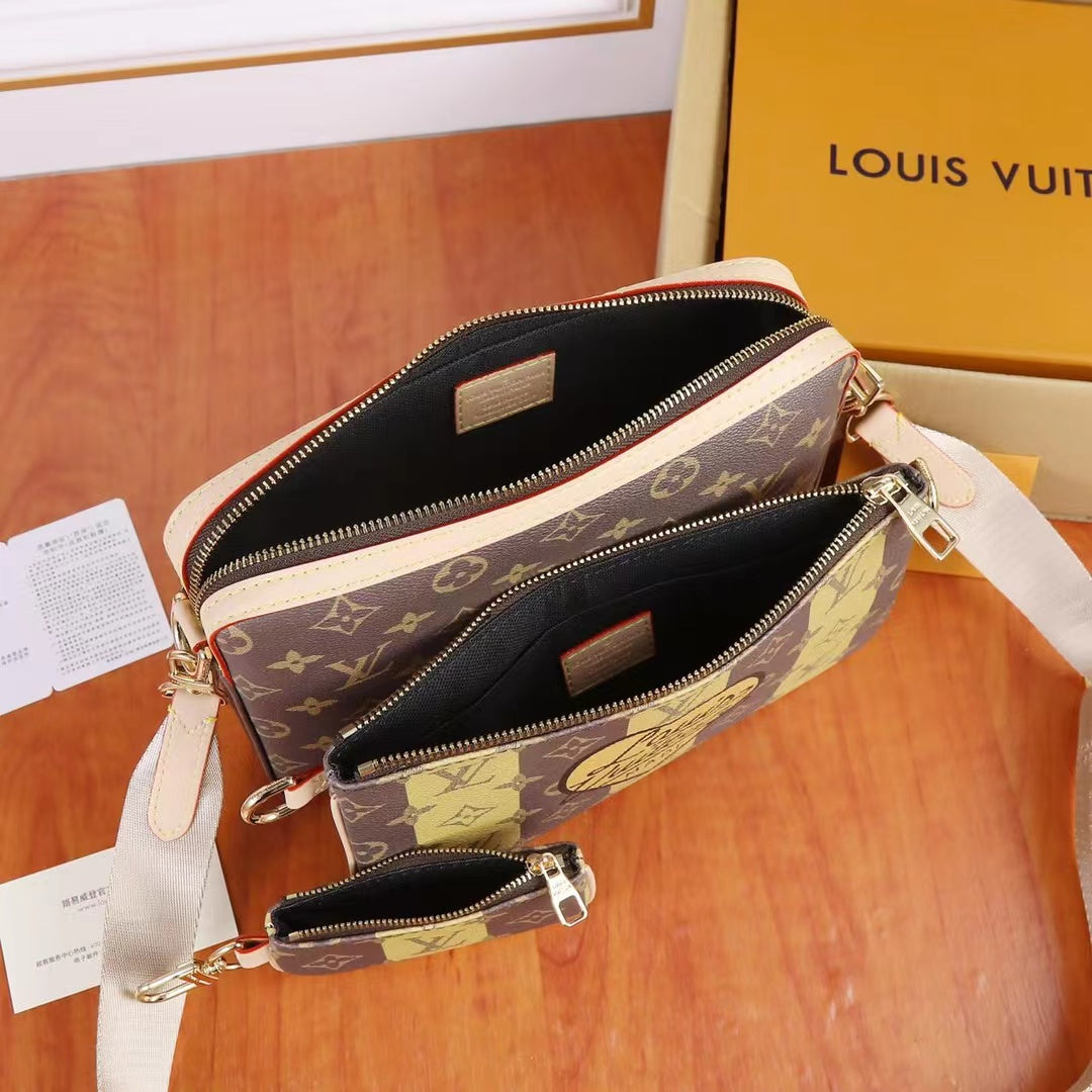 2022 New LV 3 Piece Bags--5
