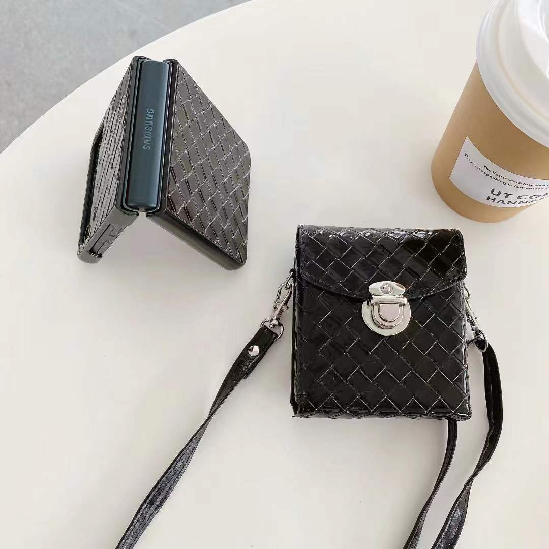 Samsung folding flip small bag+card slot small bag
