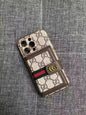 Fashion Card Holder phone case for iPhone