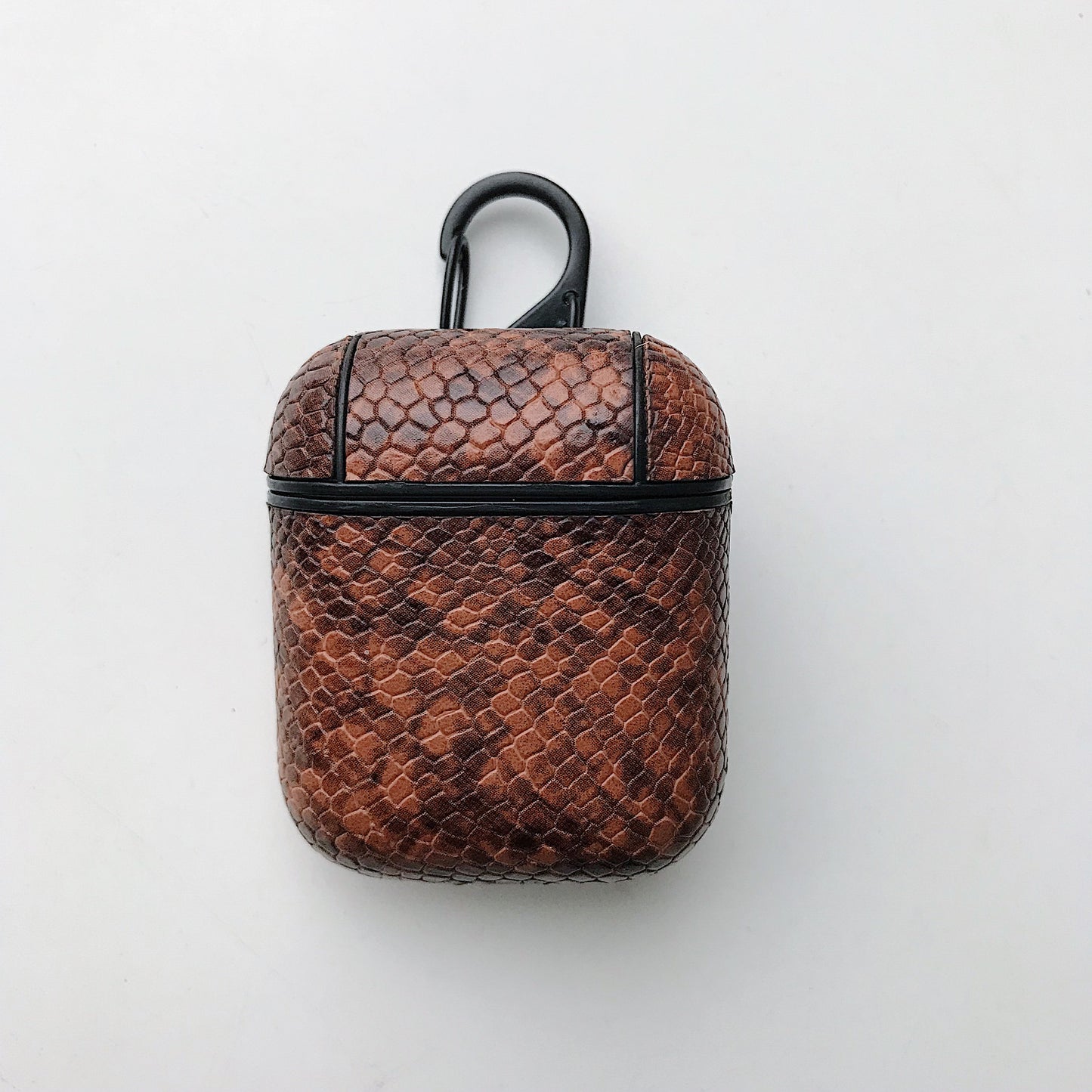 Snake skin pattern airpods case