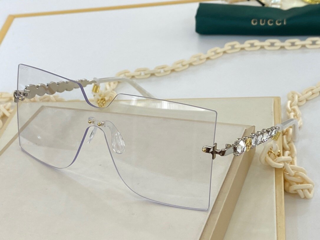 6 COLORS CHAIN ACCESSORIES SUNGLASSES