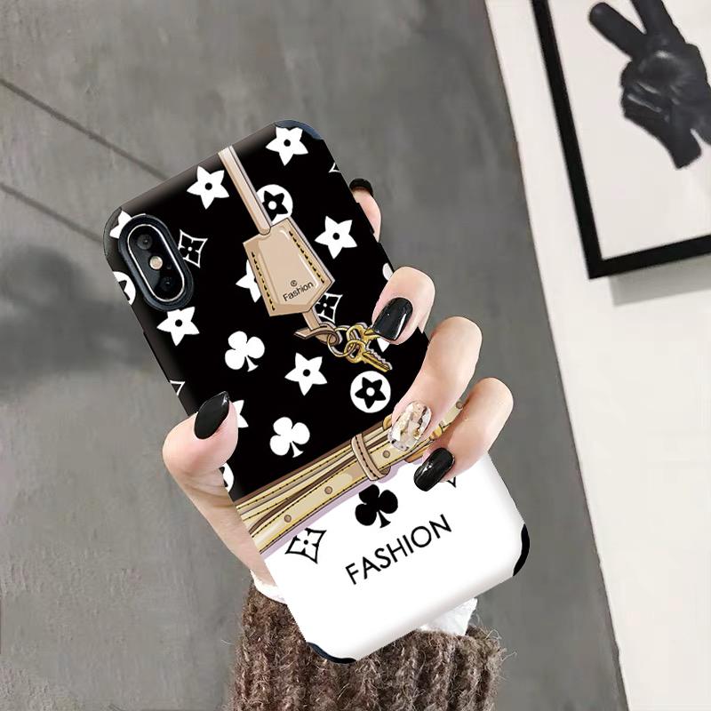Europe and America Personality Lovers Cortex Phone Case - LVCASE