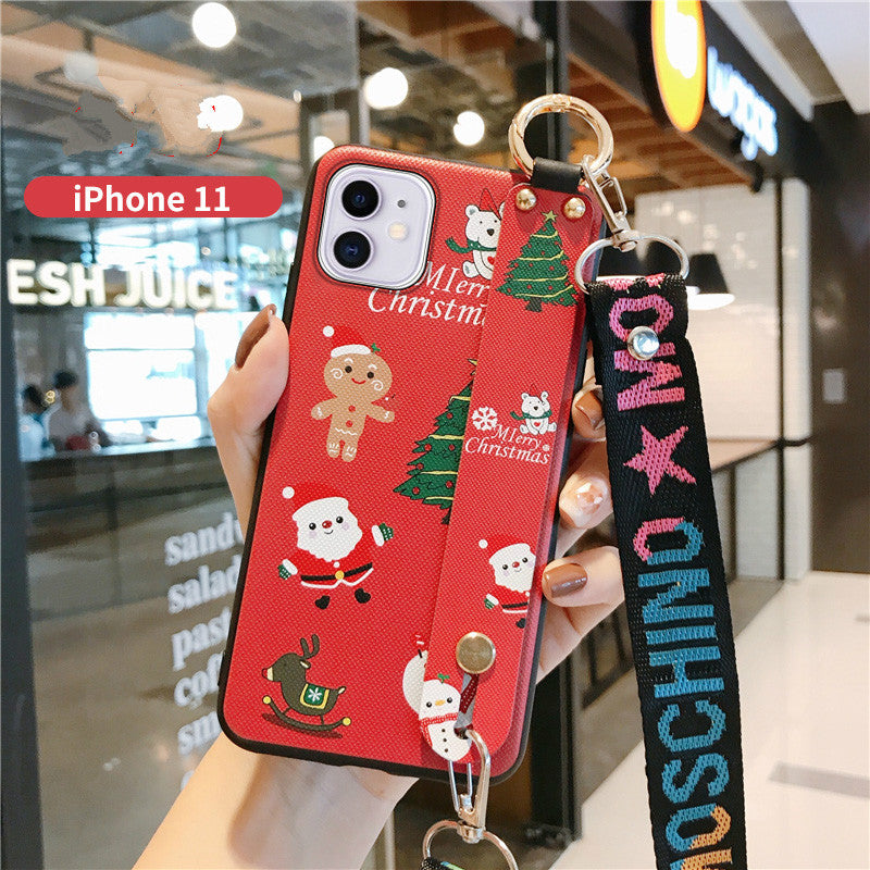 Santa Claus wristband  lanyard phone case