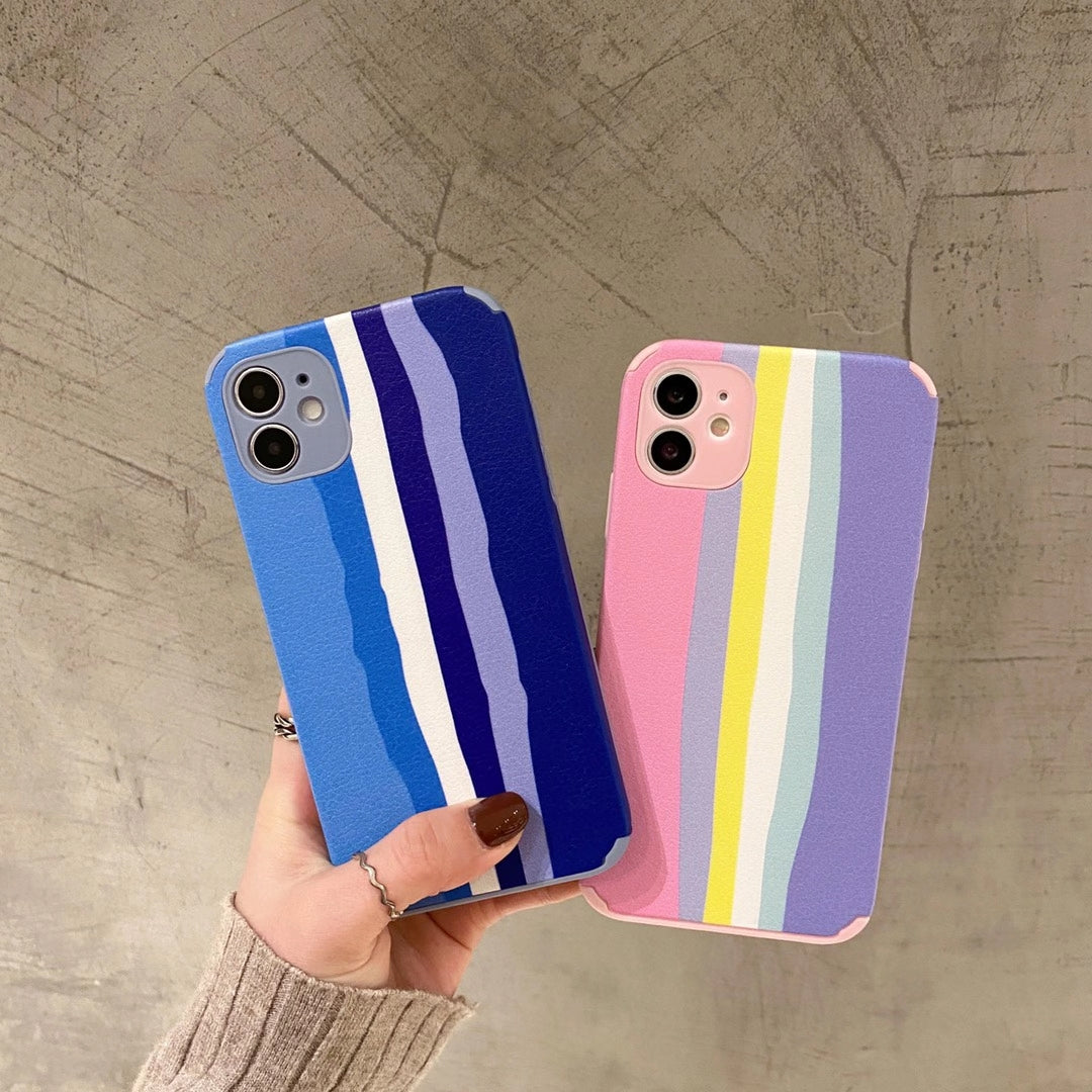 Color Lambskin Soft Phone Case