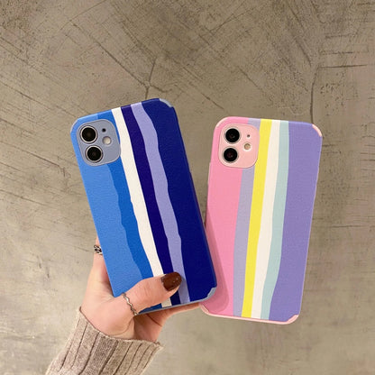 Color Lambskin Soft Phone Case