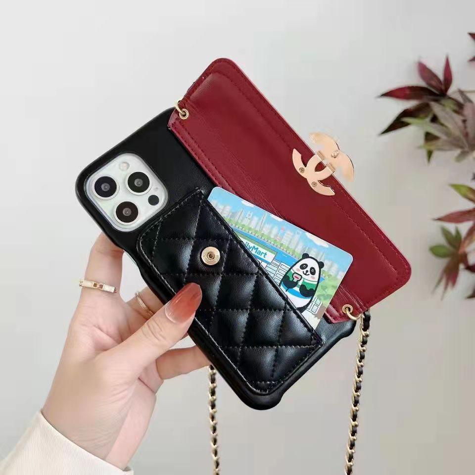 High-quality Phnom Penh leather card phone case for iPhone