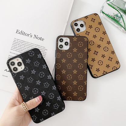 Simple retro letter phone case for Samsung