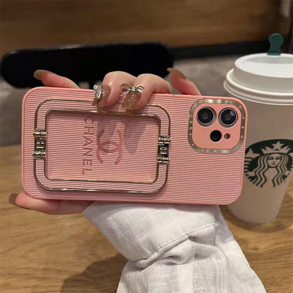 Fashion wrist integrated stand phone case for iPhone