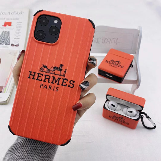 Simple and anti-fall phone case and Airpods case