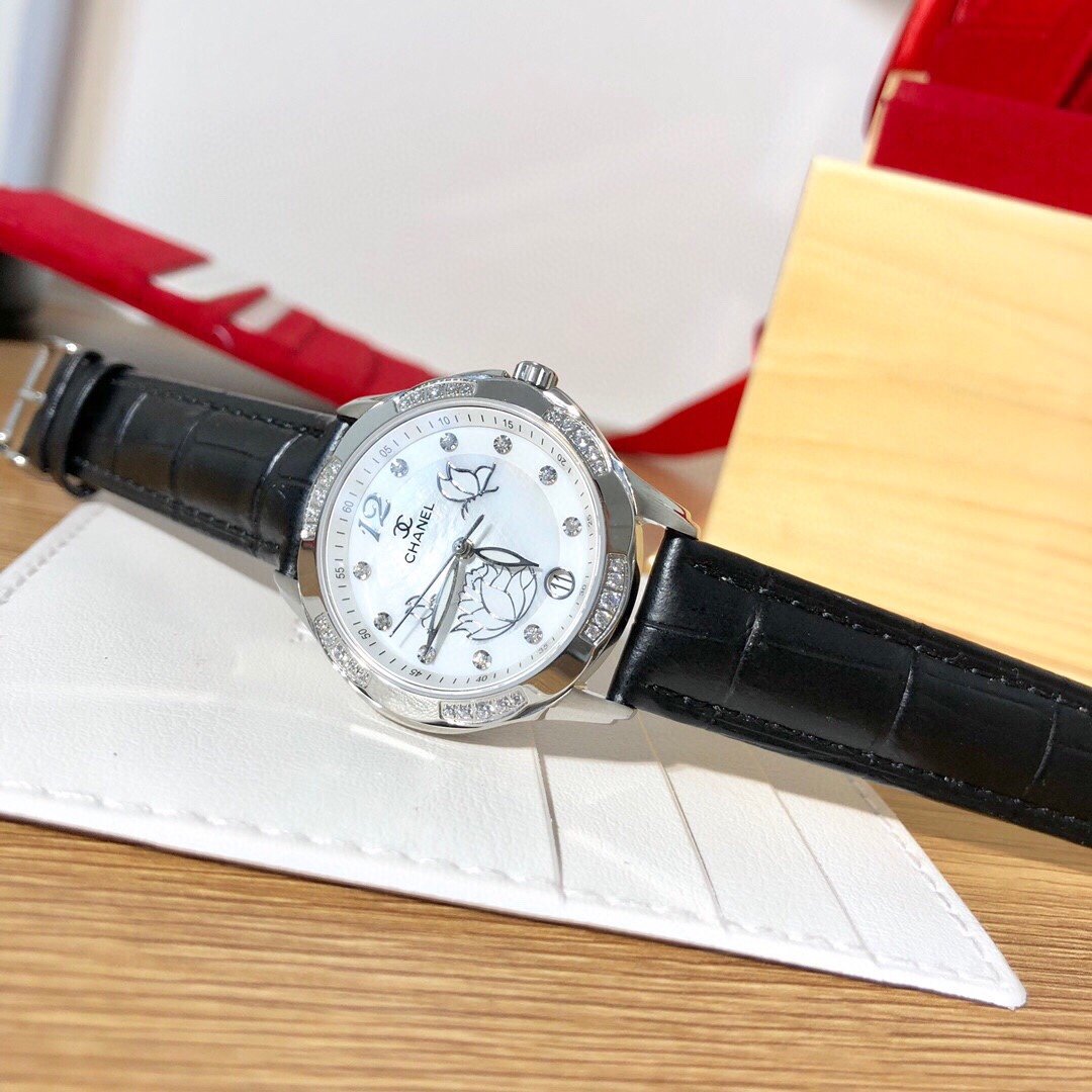 C H A N E L - Lotus watch [ 4 Colours Available ]