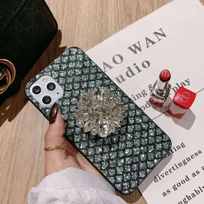 Flash Drilling Bracket Phone Case