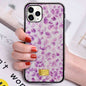 Side Drill Glitter Shell