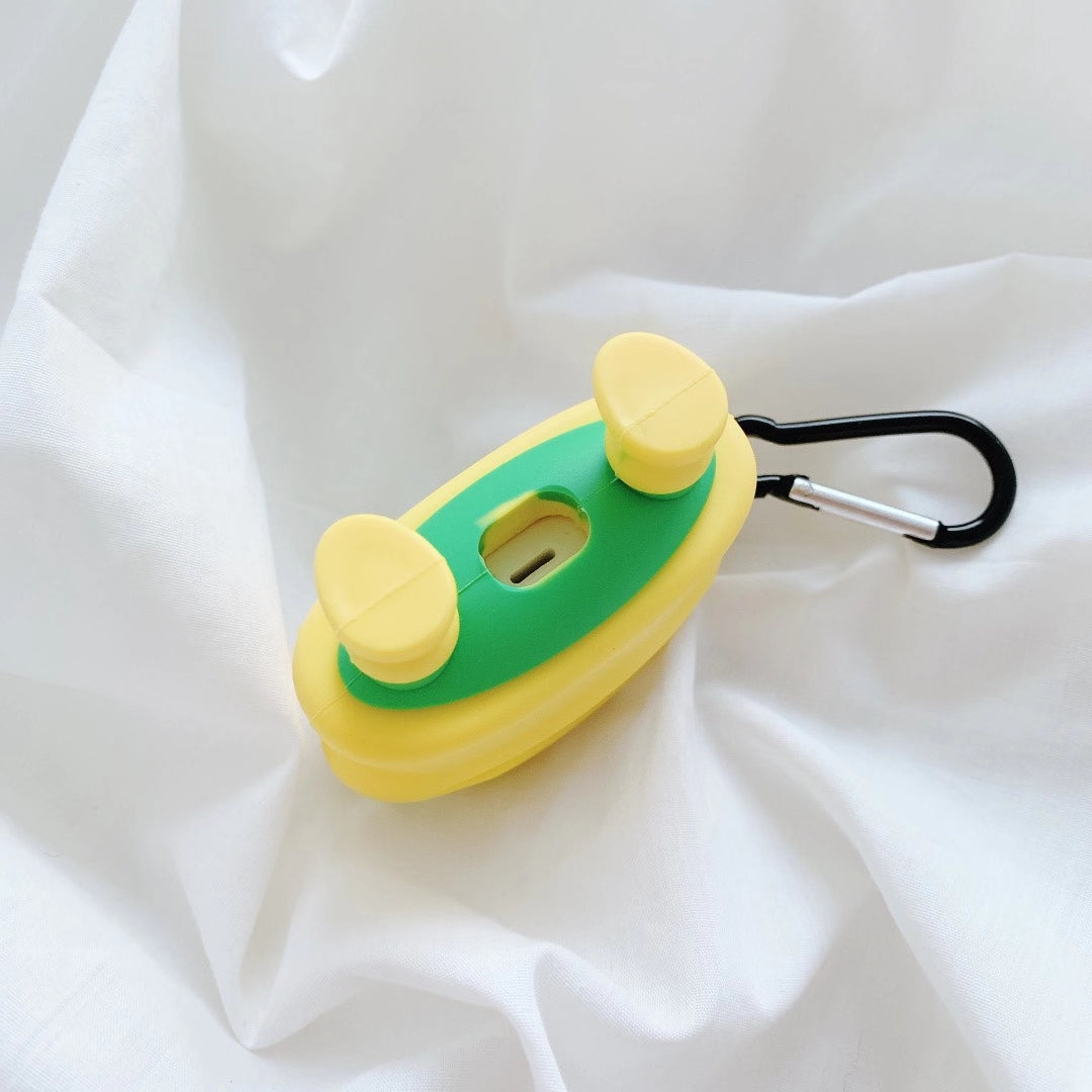 Lovely frog silicone Airpods case