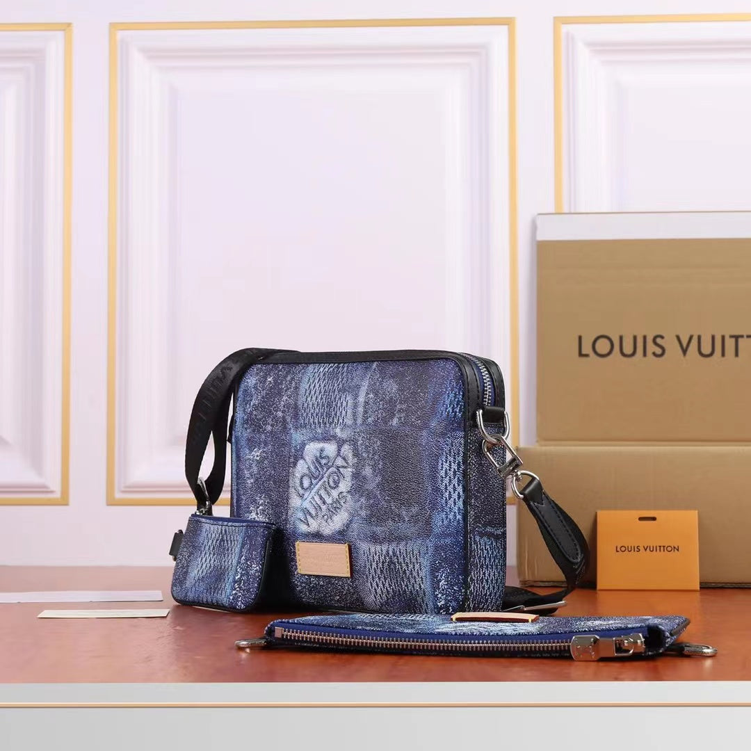 2022 New LV 3 Piece Bags--5