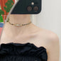 Sheepskin Necklace neck chain pearl chain