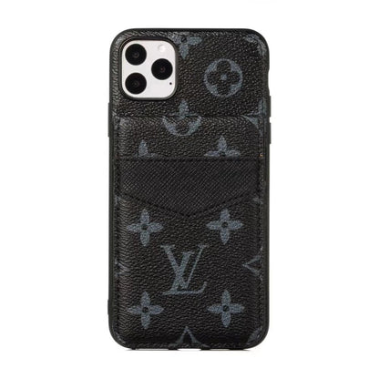 Splicing card case phone case for iphone