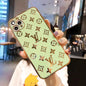 Luxury electroplating letter phone case