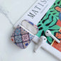 Rhombus retro pattern  Airpods case
