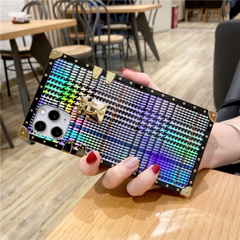 Square Lattice Phone Case - LVCASE