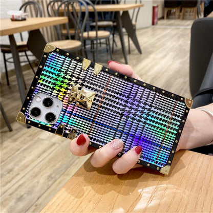 Square Lattice Phone Case - LVCASE