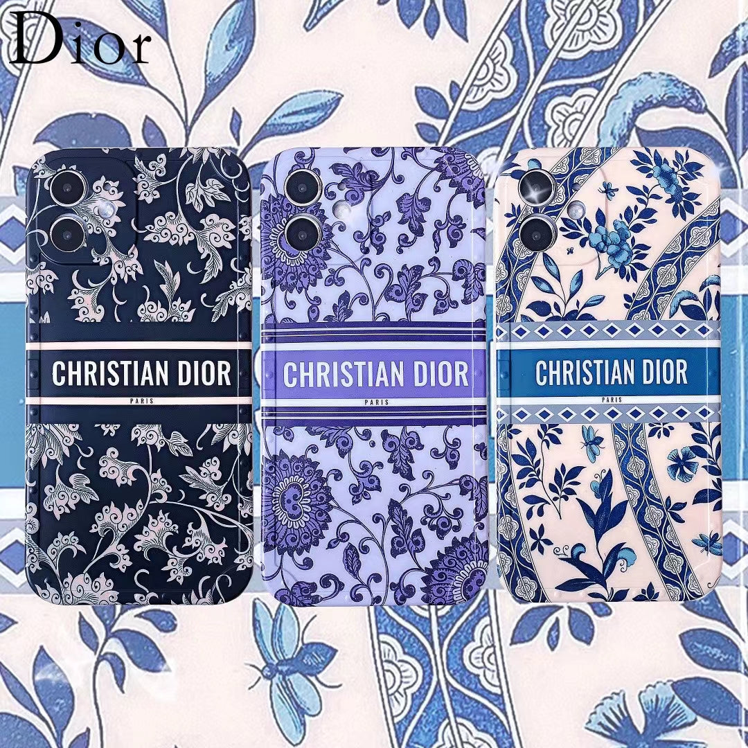 Fashion flower non-slip phone case