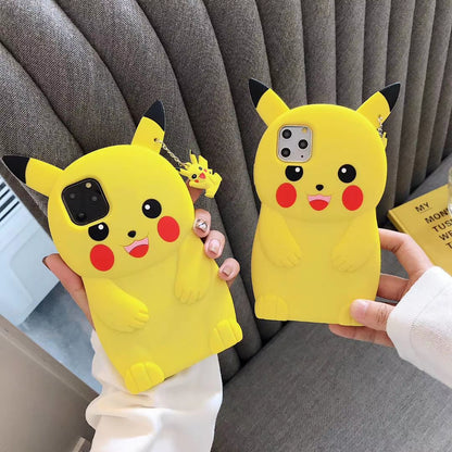 Cute cartoon silicone phone case