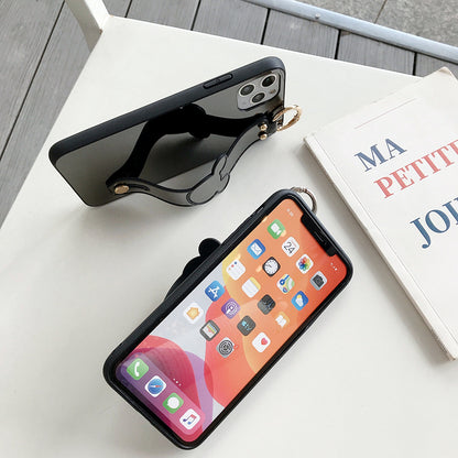 Mirror wrist phone case