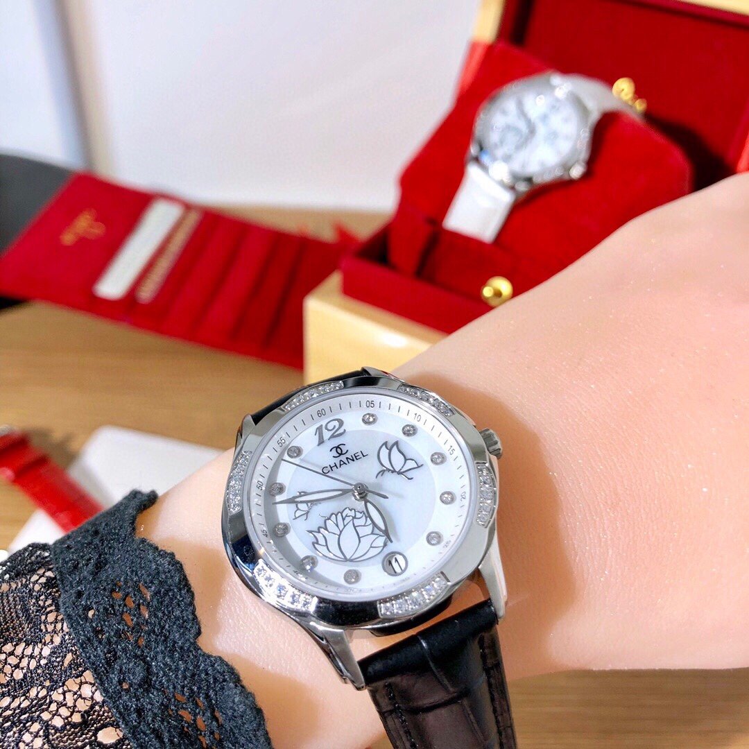 C H A N E L - Lotus watch [ 4 Colours Available ]