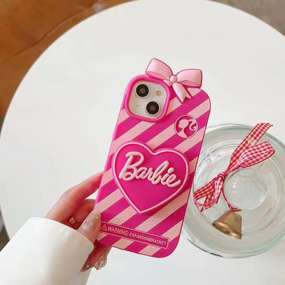 Cute Heart Stand Phone case