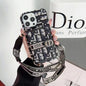 New Luxury  Insert card Crossbody phone case for iPhone