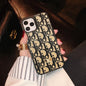 Luxury letter plush phone case