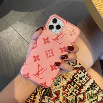 Luxury leather phone case