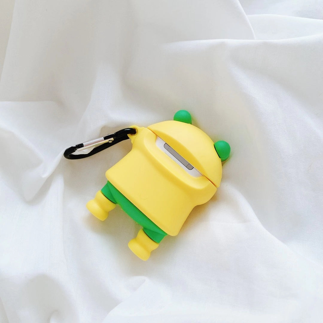 Lovely frog silicone Airpods case
