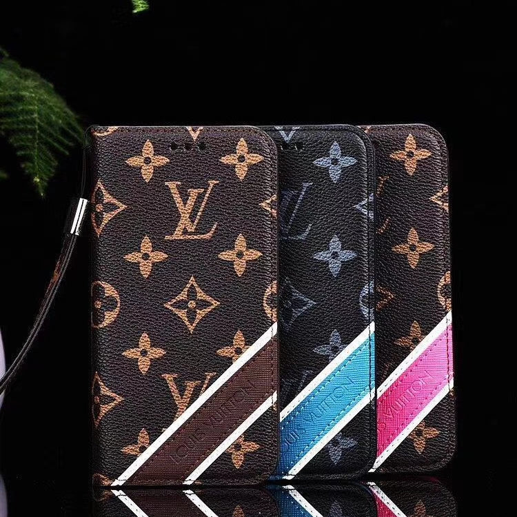 Vintage card slot holder leather phone case