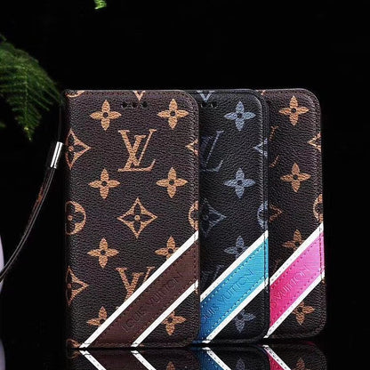 Vintage card slot holder leather phone case