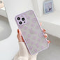 Fashion frosted letter phone  case