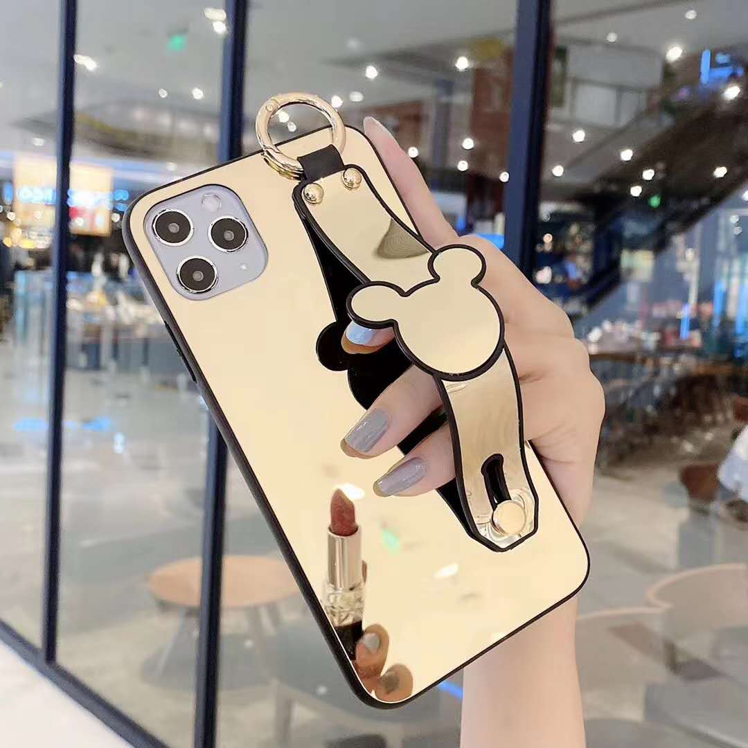 Mirror wrist phone case