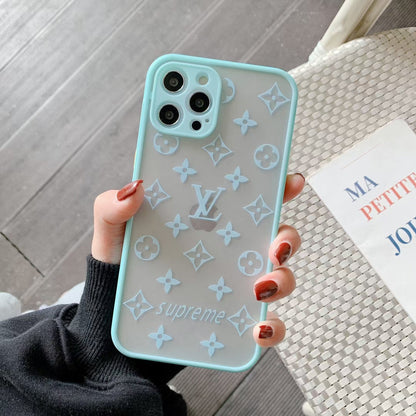Luxury Frosted letter phone  case