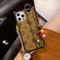 Vintage pattern wrist phone case for iphone