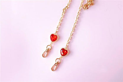 Rhinestone Chain Lanyard - LVCASE