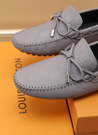 L V - Lace Driver [Grey Chequer]