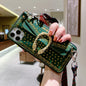 High-end luxury leather wallet phone case
