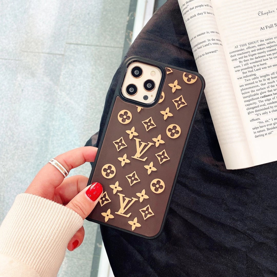 Fashion 3D stereo silicone phone case