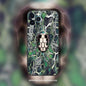 Fashion snake pattern leather phone case