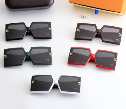 5 COLORS LARGE SIZE SQUARE OUTDOOR DRIVING SUNGLASSES