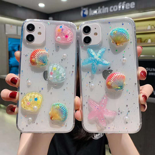 Epoxy Shell Phone Case